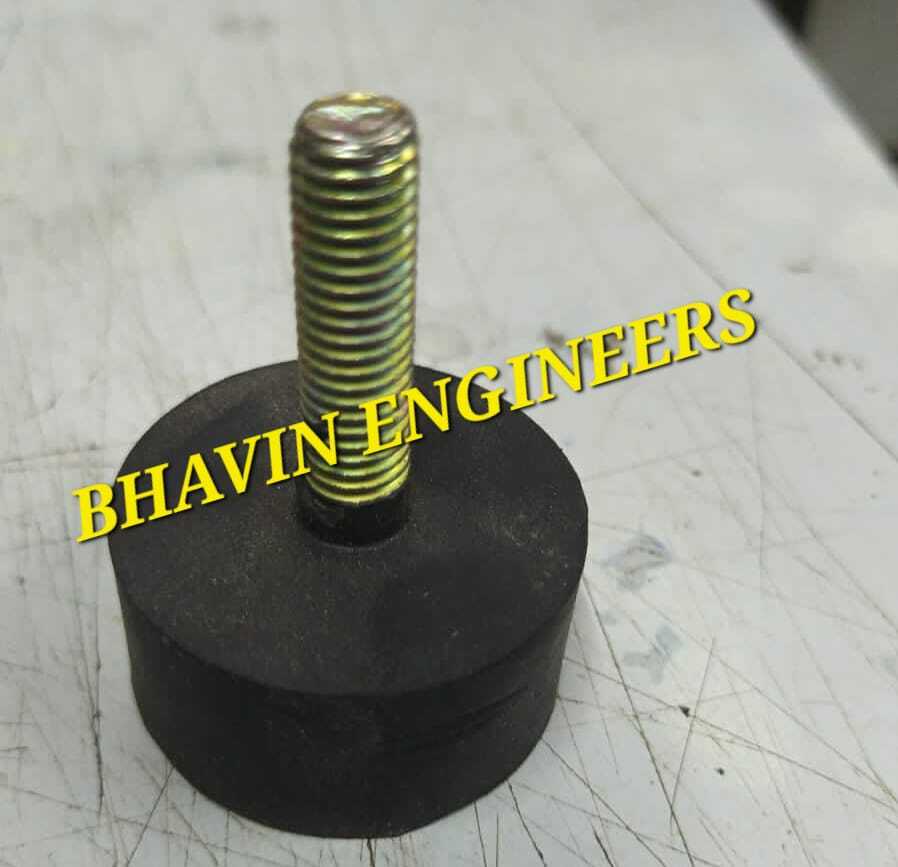Rubber Mount - Color: Black