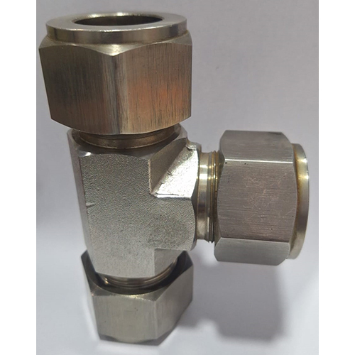 Equal Tee Elbow - Stainless Steel, Astm Standard , Shot Blasted Surface Treatment, Reliable Welding Connections For Plumbing Solutions