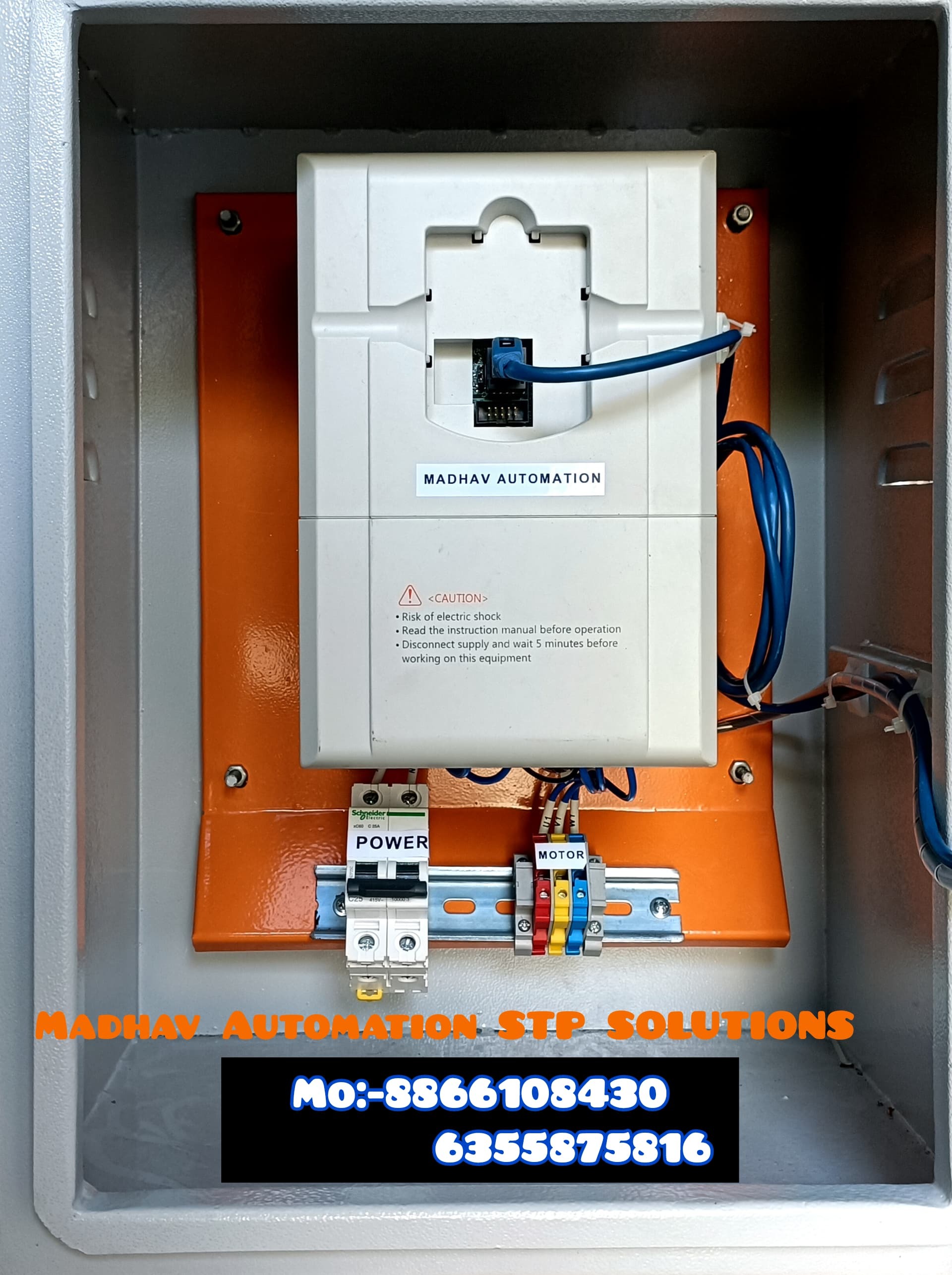 Single Phase To Three Phase Vfd - Base Material: Mild Steel