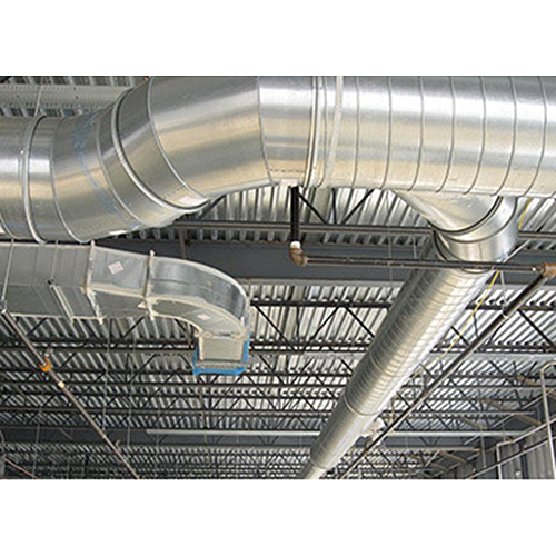 Spiral And Rectangle Tdf Ventilation Exhaust Installation Type: Portable