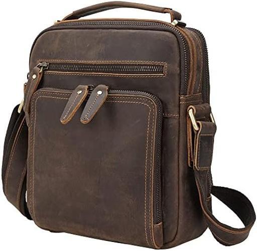 Mens Leather Shoulder Bag