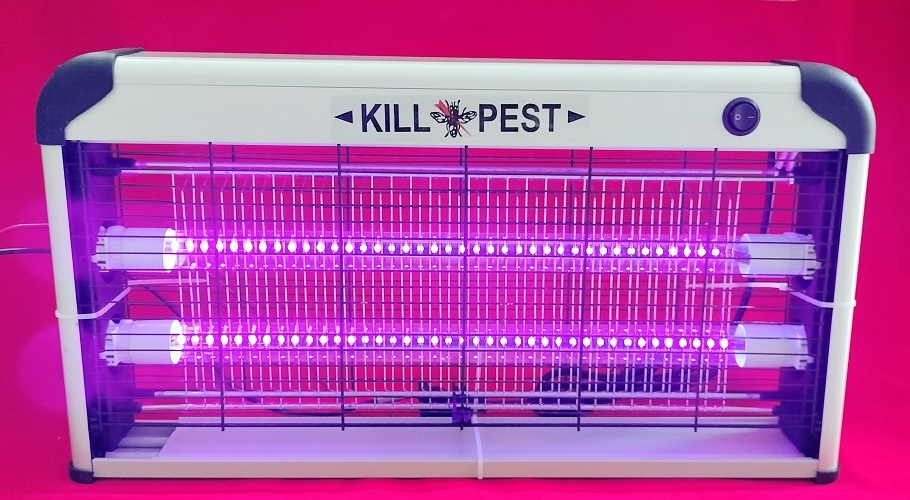 Indoor Fly Catcher - Mild Aluminum & Abs Plastic Housing | 600sqft Coverage, Chemical-free Operation, Plug & Play Zapper With Uv Led