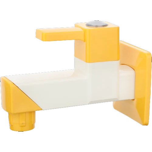 White/aqua Yellow Ptmt Short Body Bib Cock
