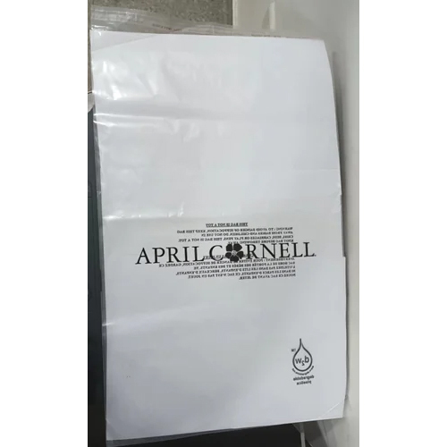 Flexo Printed Poly Bag - Color: Transparent