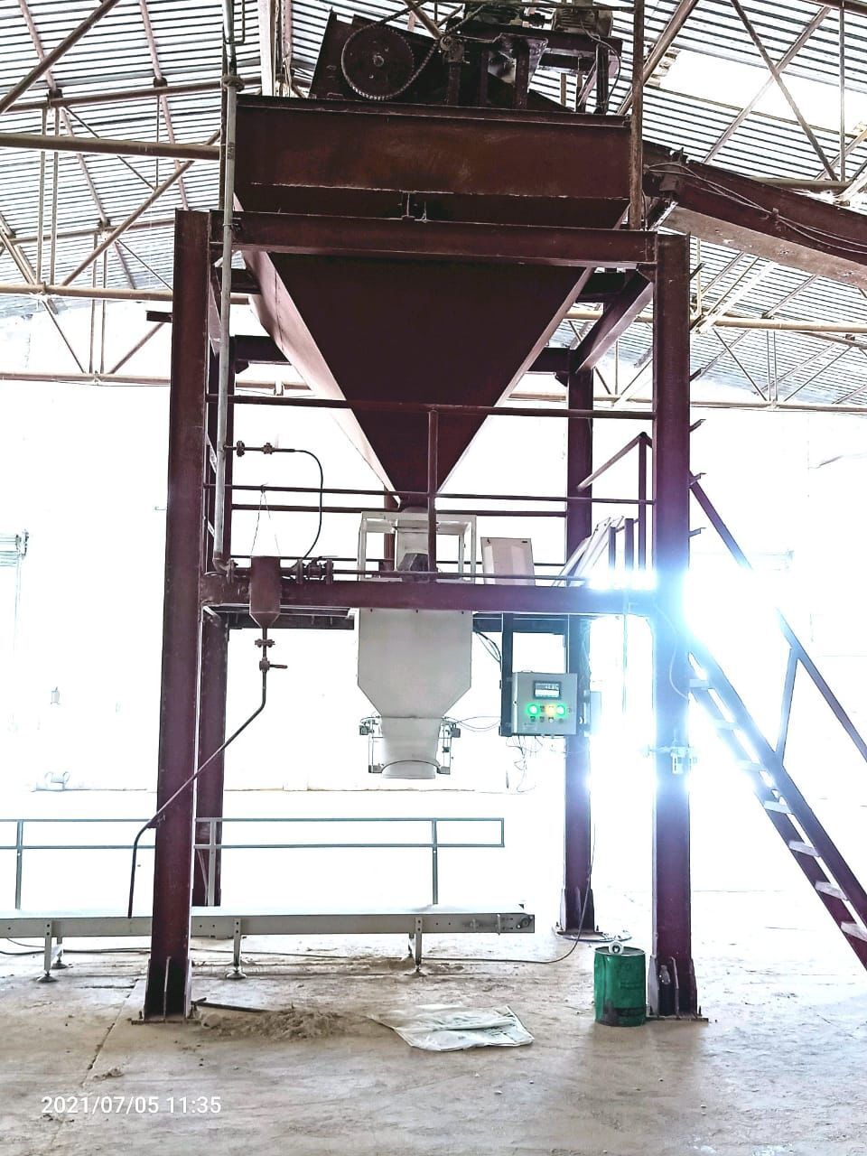 Automatic 50kg Wheat Flour Bag Packing Machine