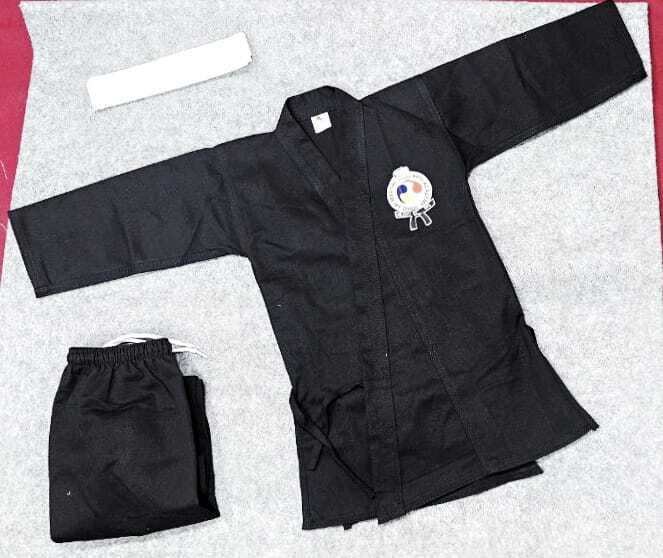 Black Karate Uniform - Age Group: Adult