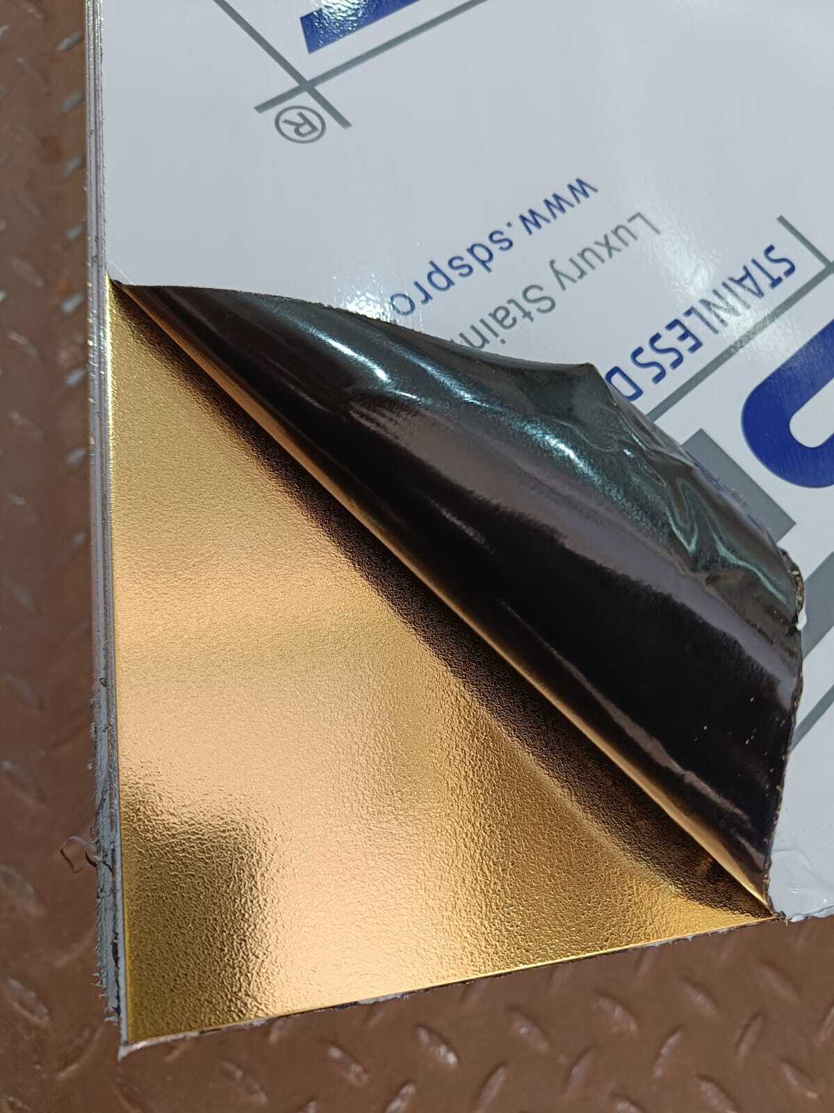 Copper Ss304 Etching And Textured Pvd Finish Decorative Sheets