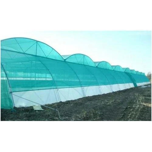 Shade Net House - HDPE Material, Large Size 2000 Square Meters | Customizable Thickness, Pro-Rata Warranty 3 Years, Natural Air Flow