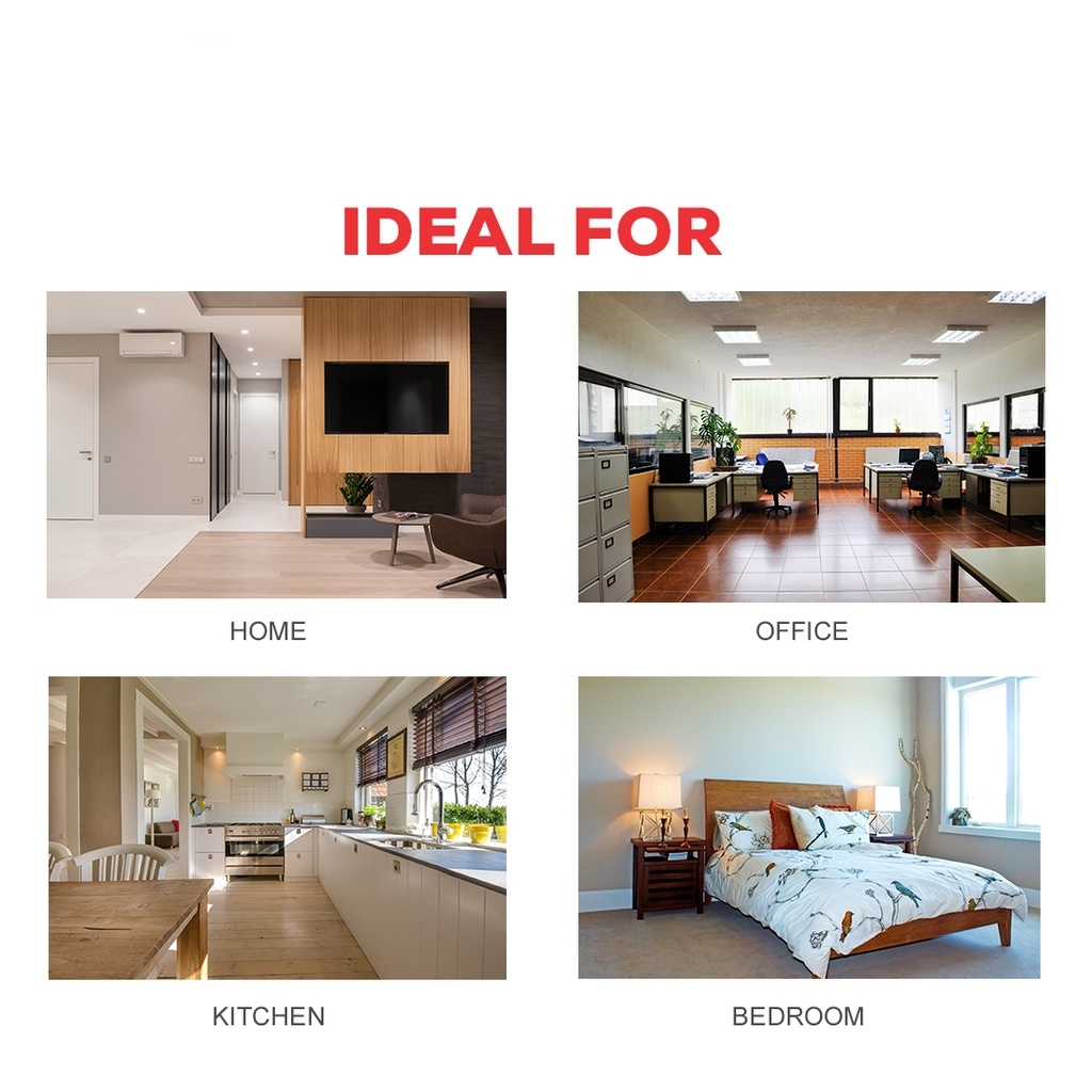 Insect Trapper - Abs & Metal, 400sqft Coverage | No Chemicals, Innovative Tio2 Coating, Plug & Play Design
