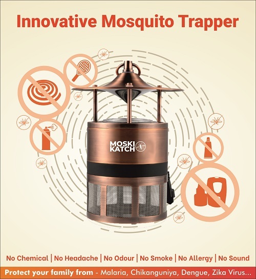 Mosquito And Insect Trapper - Material: Metal