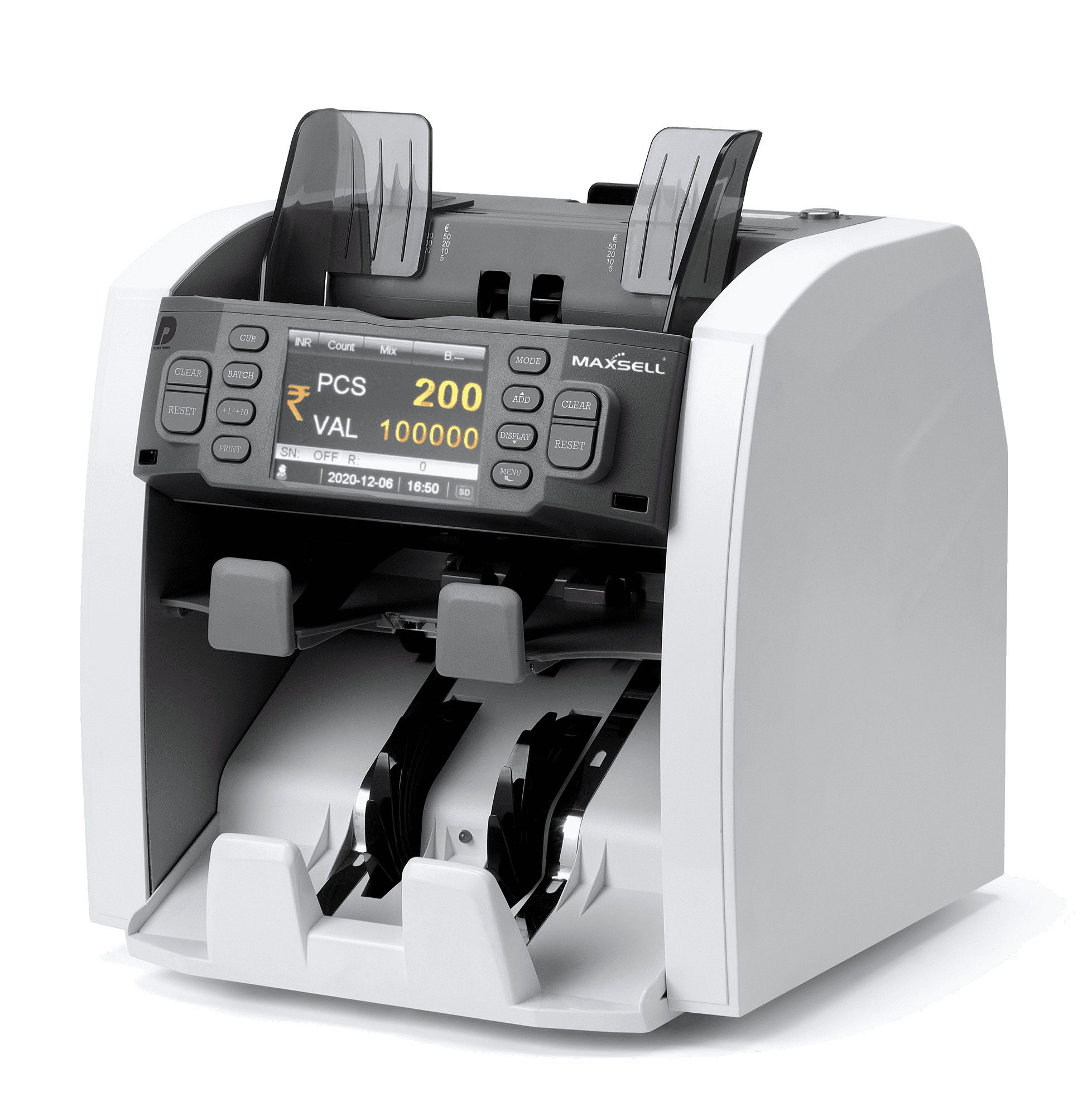 Maxsell Fully Automatic Matrix 8122 Vd Note Sorting Machine - Color: \