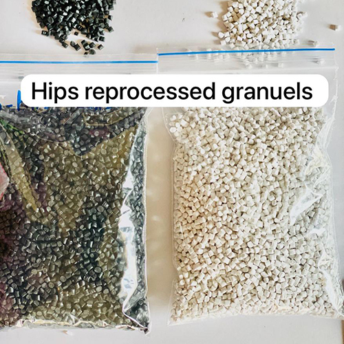 HIPs पुनः संसाधित ग्रेन्युल्स