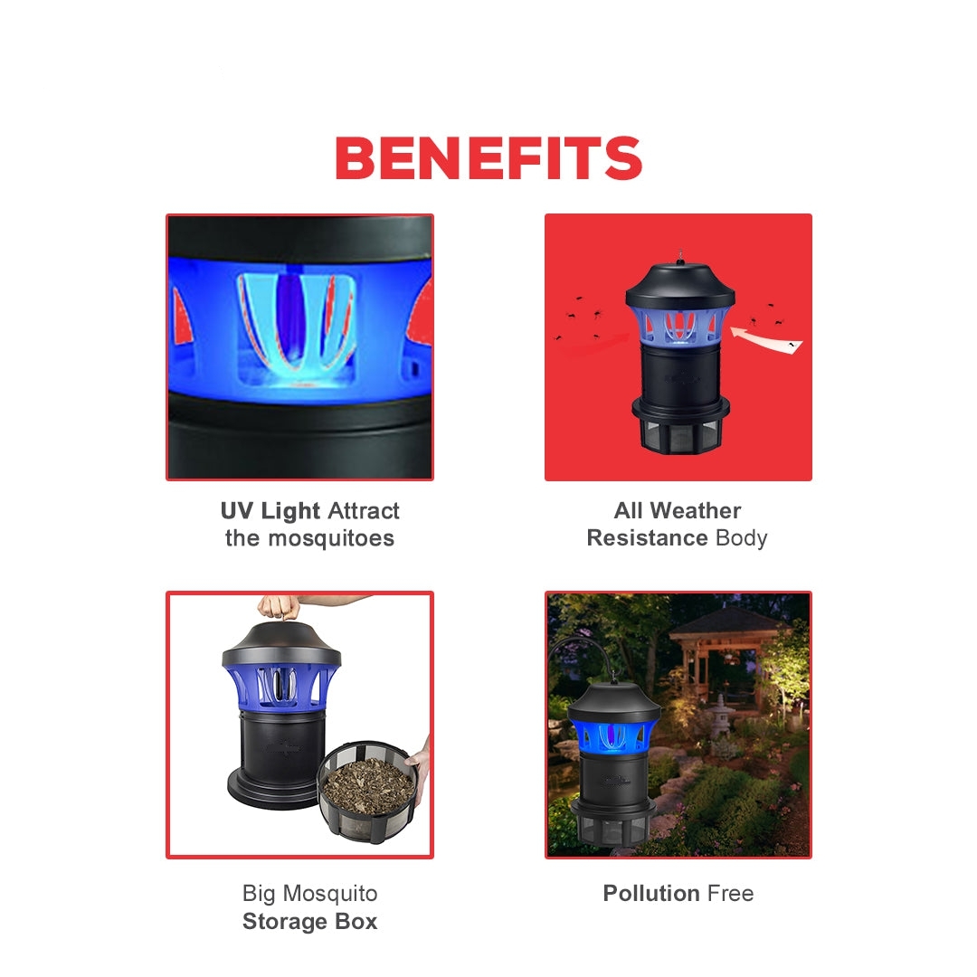 Gf20b Insect Trapper - Material: Housing: Abs Plastic