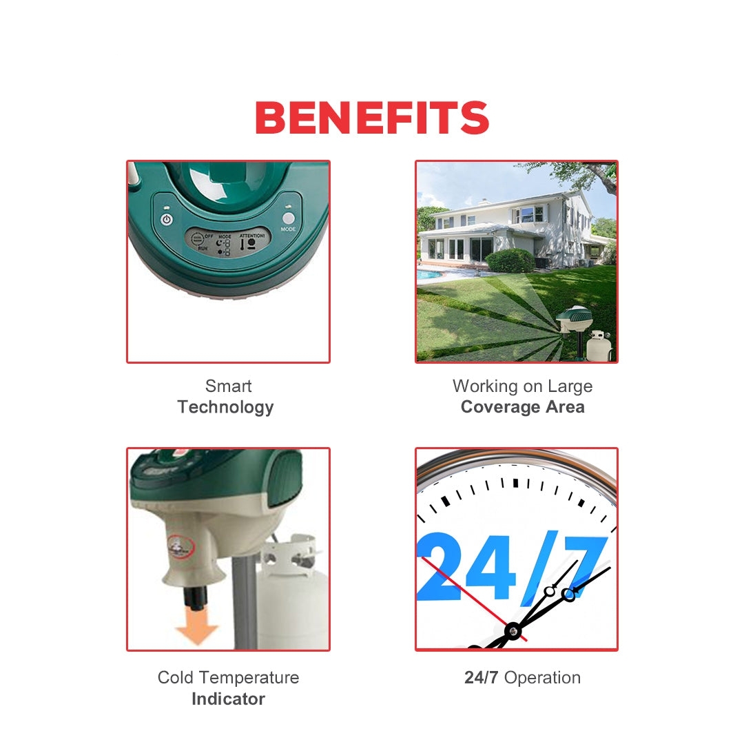 Mosquito Inhalant - Material: Abs & Metal