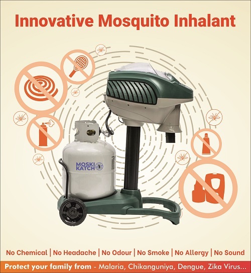 Mosquito Inhalant - Material: Abs & Metal