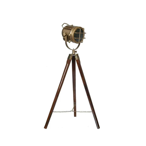 Brown Spotlight Floor Lamp