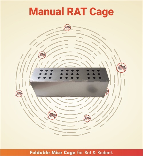 Rodent Cage Pt4 - Material: Metal