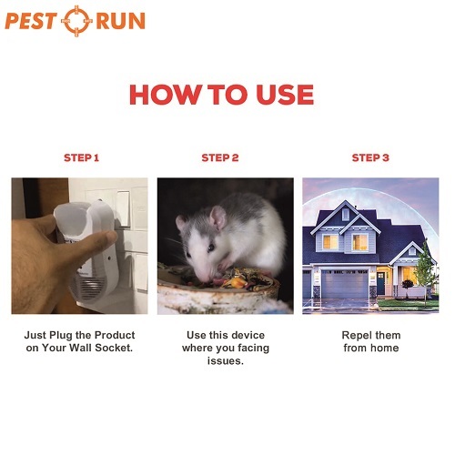 5 In1 Pest Repeller - Material: Abs