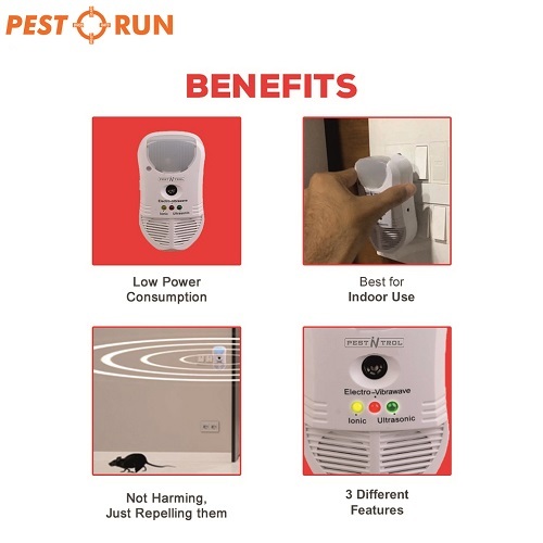 5 In1 Pest Repeller - Material: Abs