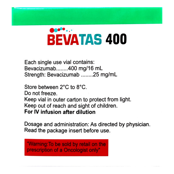 Bevacizumab Concentrate For Solution For Infusion - Origin: India