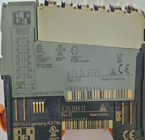 B&r X20 Cm 8281 Digital Input Module - Digital Input Capability, Supports Multiple I/o Configurations, High Compatibility With B&r Systems