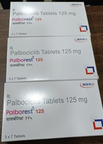 PALBOREST 125MG का उपयोग कुछ प्रकार के कैंसर के इलाज के लिए किया जाता है। यह दवा शरीर में कैंसर कोशिकाओं की वृद्धि को धीमा कर देती है।