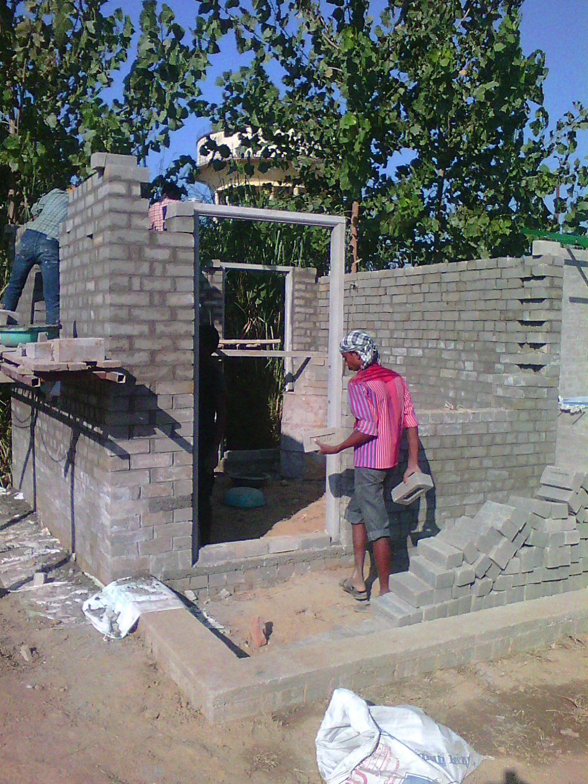Yellow Concrete Door And Windows Frame Moulds