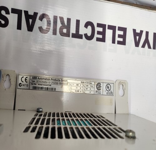 Abb Dcs501b0100-51-2100000-000000000 Power Converter - Robust Power Management Solution | Ideal For Industrial Automation And Control Systems