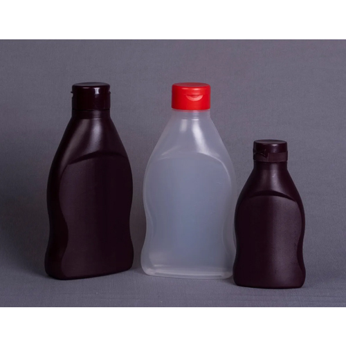 सॉस सिरप बोतलें