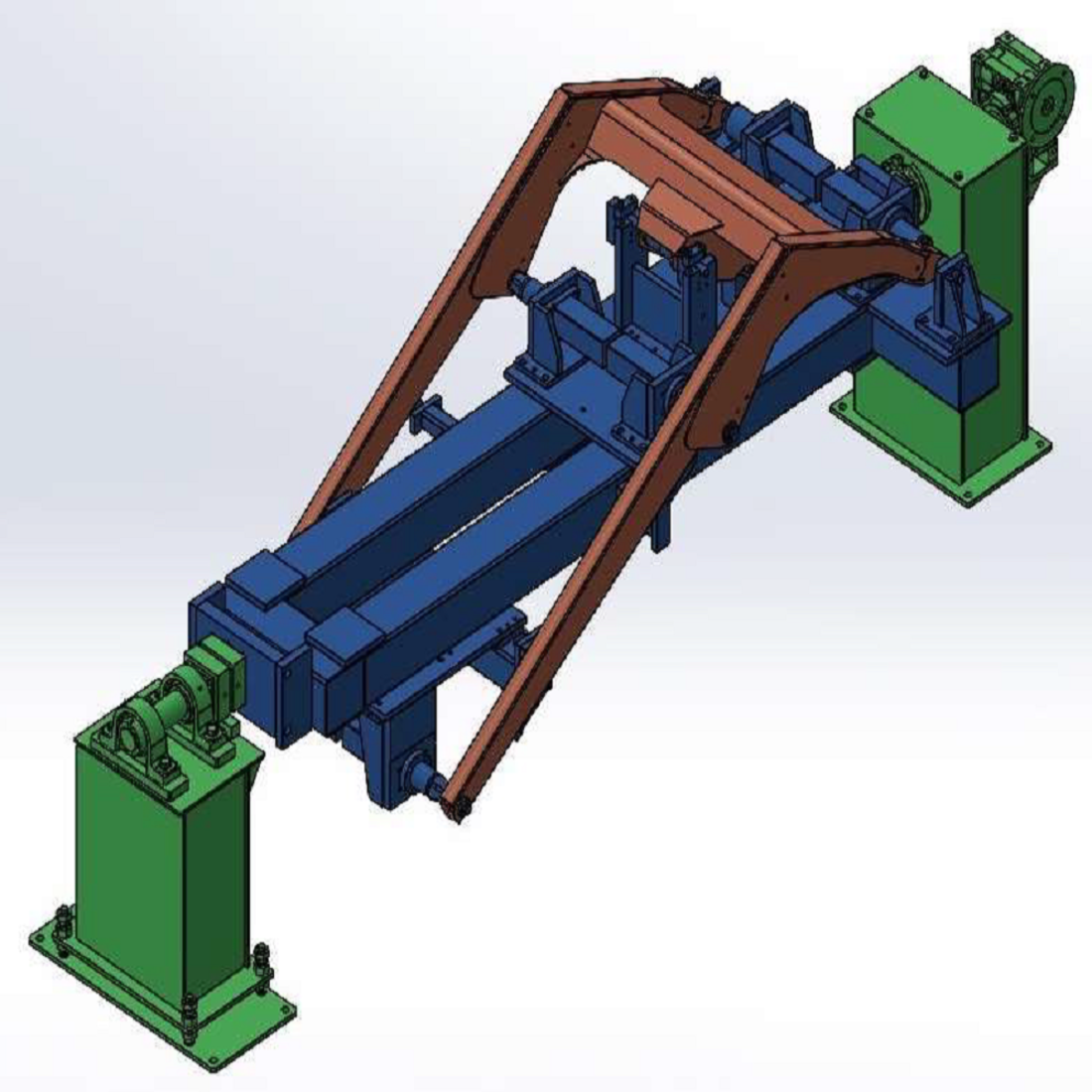 Multi Colour Hydraulic Welding Positioner - Bobcat S70 Mini Skid Steer Loader