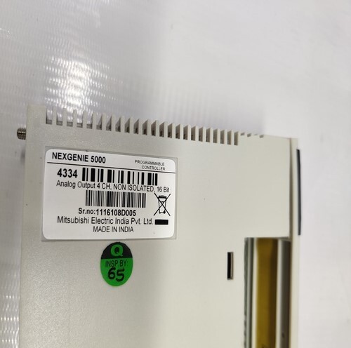Mitsubishi (Messung) 4334 Analog Output Module - Compact Design, High Precision Signal Output, Compatible With Various Automation Systems