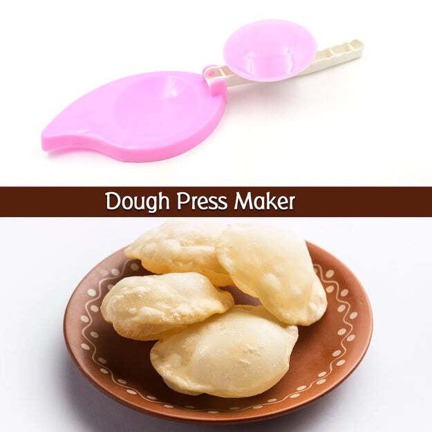 Lastic Puri Maker Press Machine With Handle Manual Thepla
