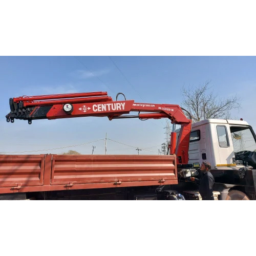 Knuckle Boom Crane - Application: Construction