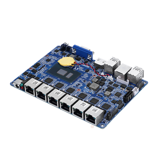 NSM-SKLA-6L Multi Network Port Motherboard - High-Quality Metal, Various Sizes Available, Stylish Blue Color, Designed for Industrial Applications