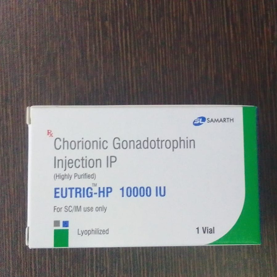 Eutrig Hp 10000 Iu Injection (Chorionic Gonadotrophin Injection Ip ) - Physical Form: Liquid