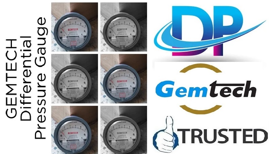 Gemtech Differential Pressure Gauge By Bara Hindu Rao Hospital - Accuracy: A 2% Of Full Span At 70(21(a 3% On -0