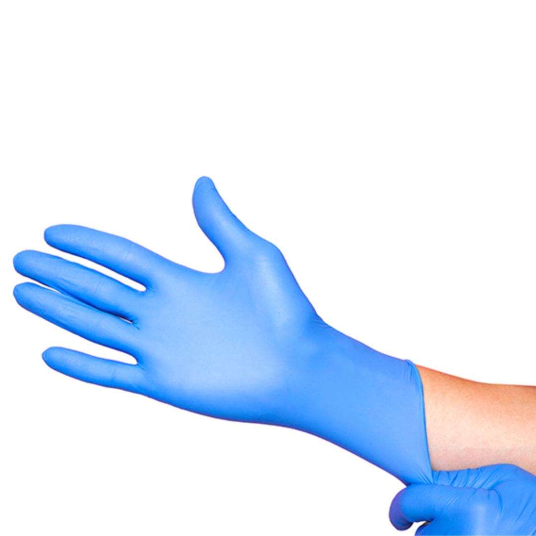 Phoenix Nitrile Examination Gloves - Nitrile, Xs-xl Size, Purple/blue, 3.5g Weight | Disposable, Powder-free, Textured Surface For Enhanced Grip