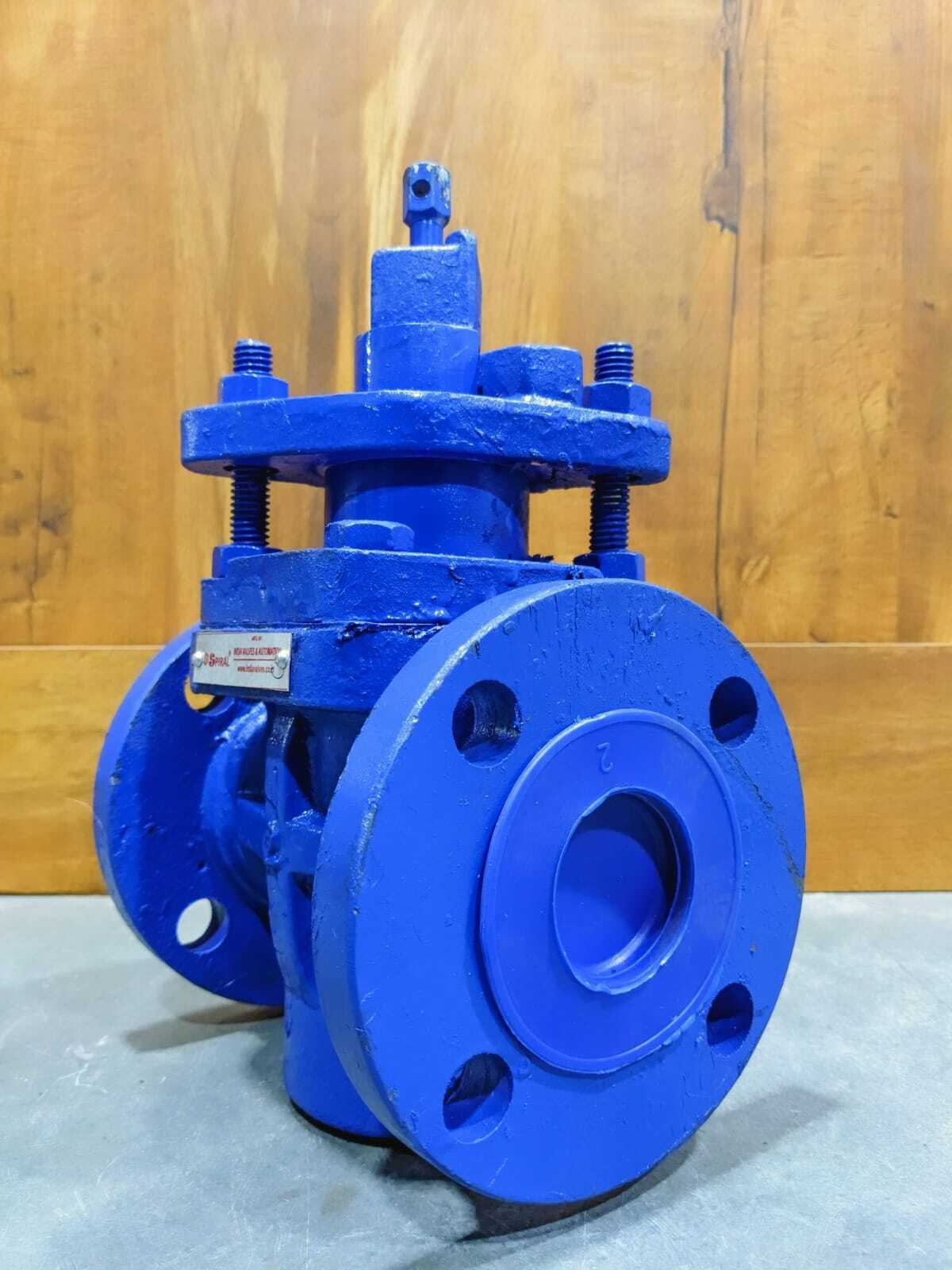 Ci/cs/ss Plug Valve Flange End
