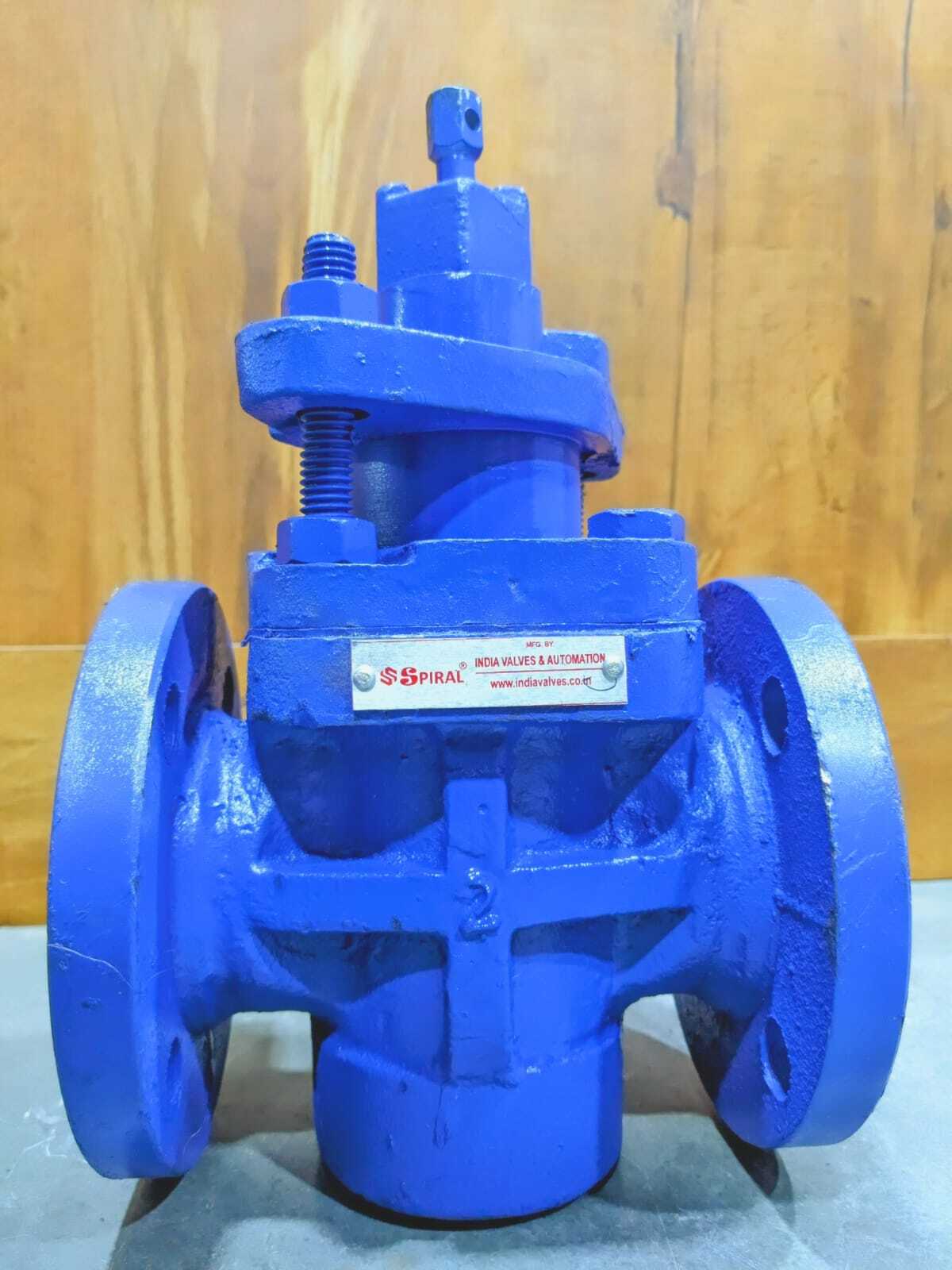 Ci/cs/ss Plug Valve Flange End