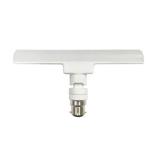 White LED T Bulb - Ceramic Body, 10 Watt (w), Sleek T Shape Design | Bright White Light for Industrial Use
