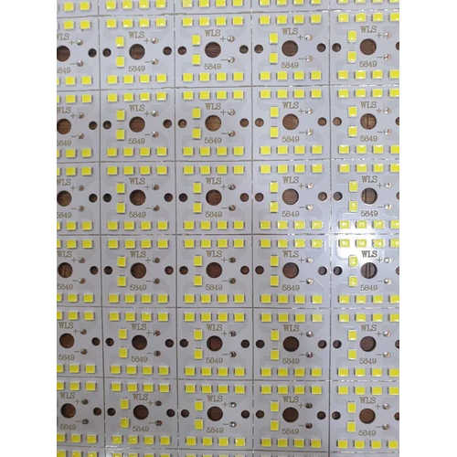 Mounted Led Pcb - Aluminum Material, Customizable Length, Silver Color | 100-220 Volt Led Lighting Solution For Residential And Commercial Use