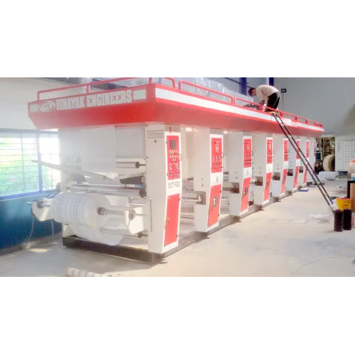 Automatic 3 Drive Rotogravure Printing Machine