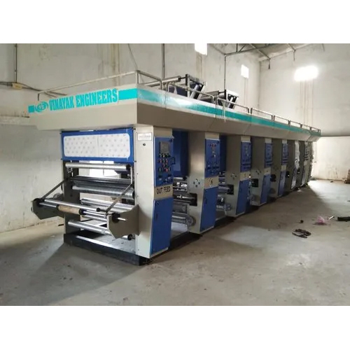 Automatic High Speed 5 Drive Rotogravure Printing Machine