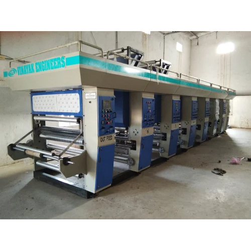 Automatic 6 Color Rotogravure Printing Machine