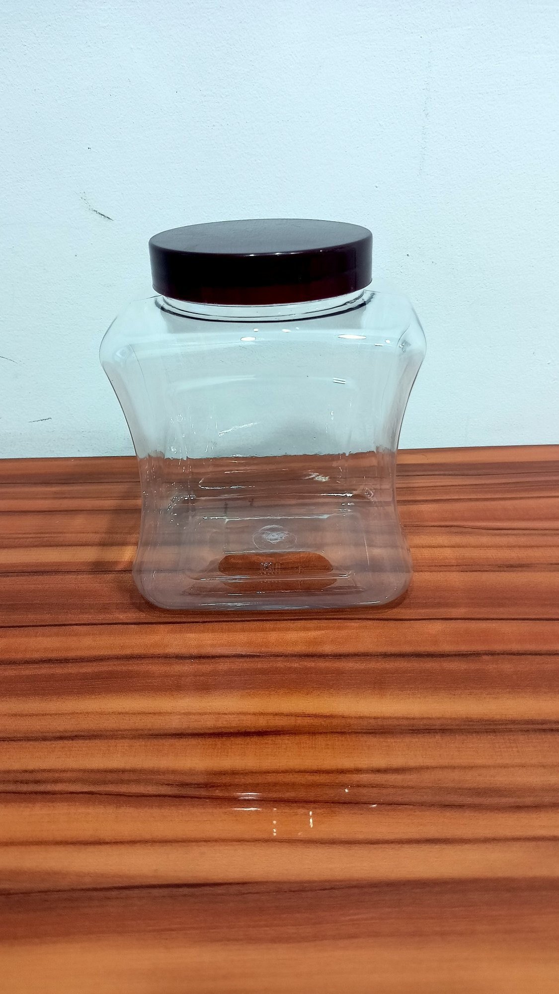 Transparent 1.2 Ltr Crystal Jar