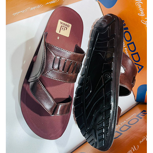 Different Available Gaja Mens Brown Slipper
