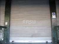 सिल्वर मोटराइज्ड स्टील रोलिंग शटर