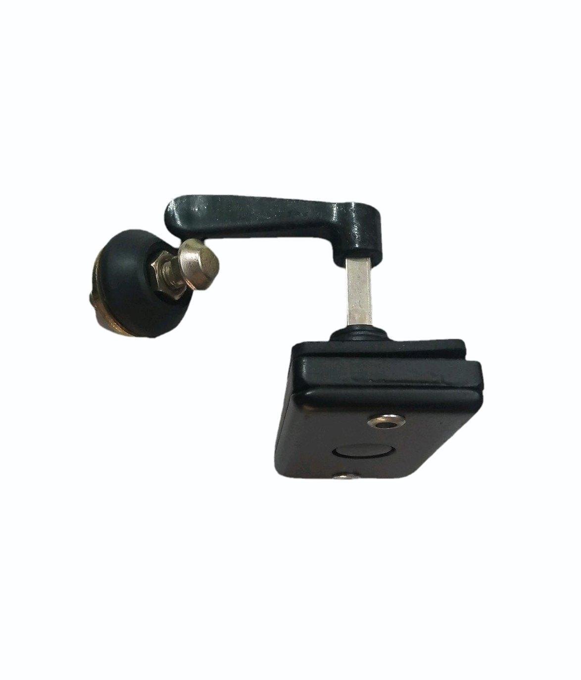 Window Latch - Nylon & Aluminum | Jasta Type, Black Coated Finish, 1-year Warranty For Jcb Machines