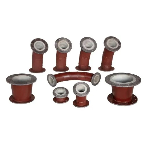 Drc Lined Fittings - Color: Red