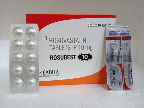 रोसुवास्टेटिन टैबलेट 10 mg (Rosubest 10)